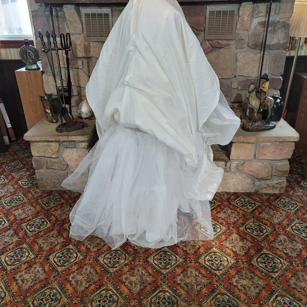 Gorgeous Private Collection Wedding Gown – Corset Back • Size 18–22 Adjustable - Picture 8 of 15